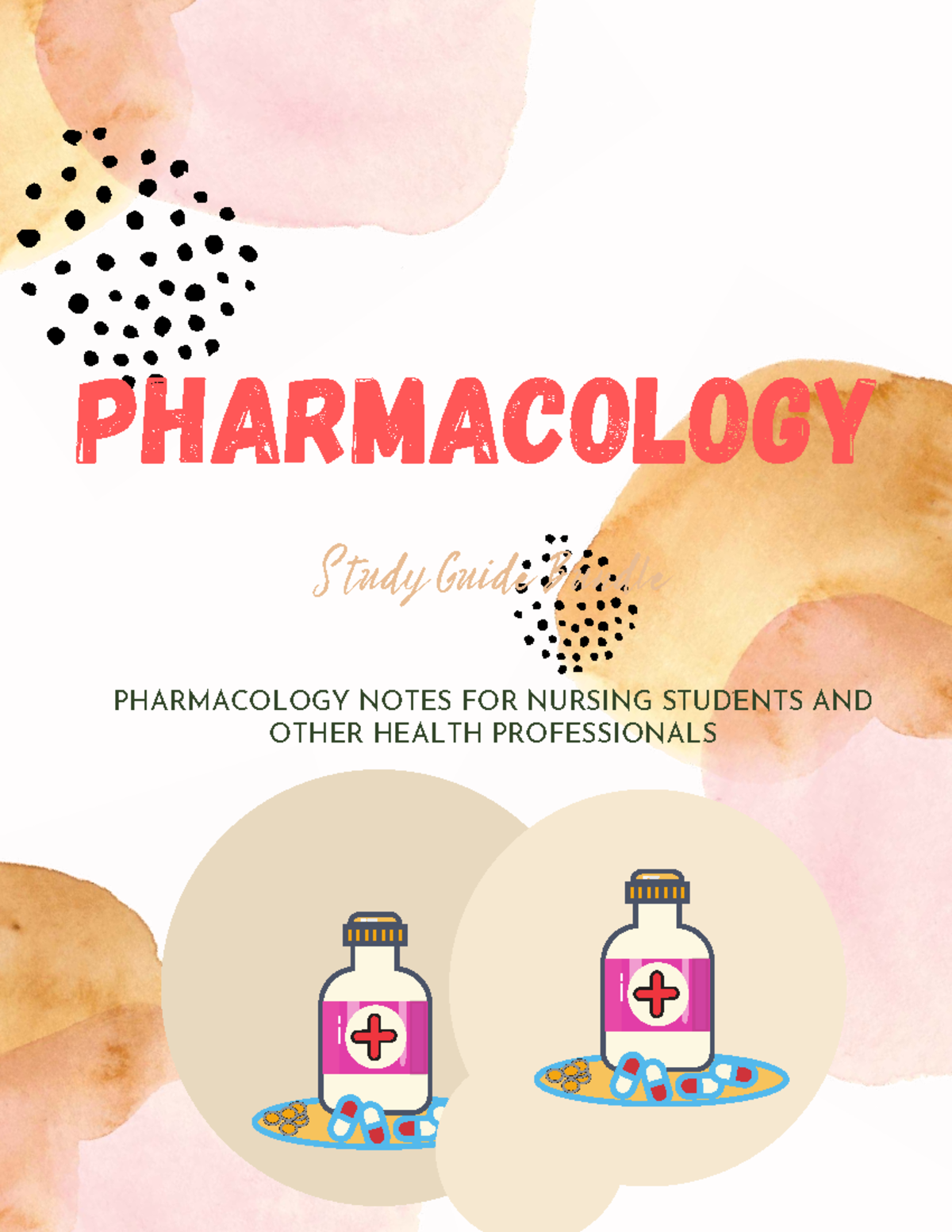Pharmacology bundle black pink final - PHARMACOLOGY NOTES FOR NURSING ...