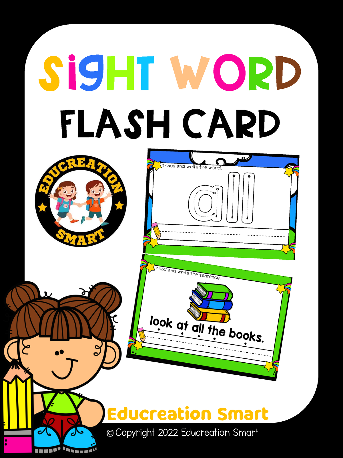 Freesight Word Flash Card No Prep-1 - Sight Word Flash card Educreation ...