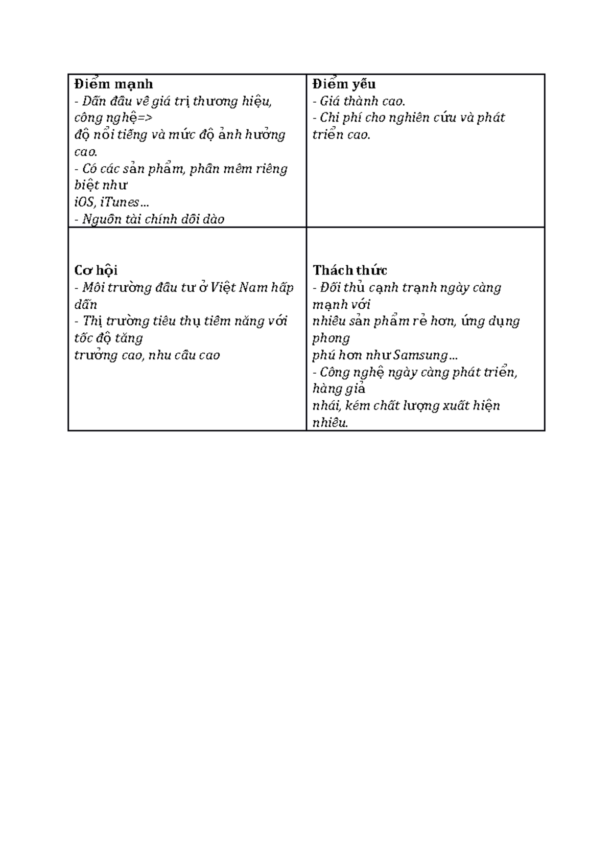 Swot - swot pnj - Đi ểm m ạnh Dẫẫn đẫầu vềầ giá tr thị ương hi u, ệ ...