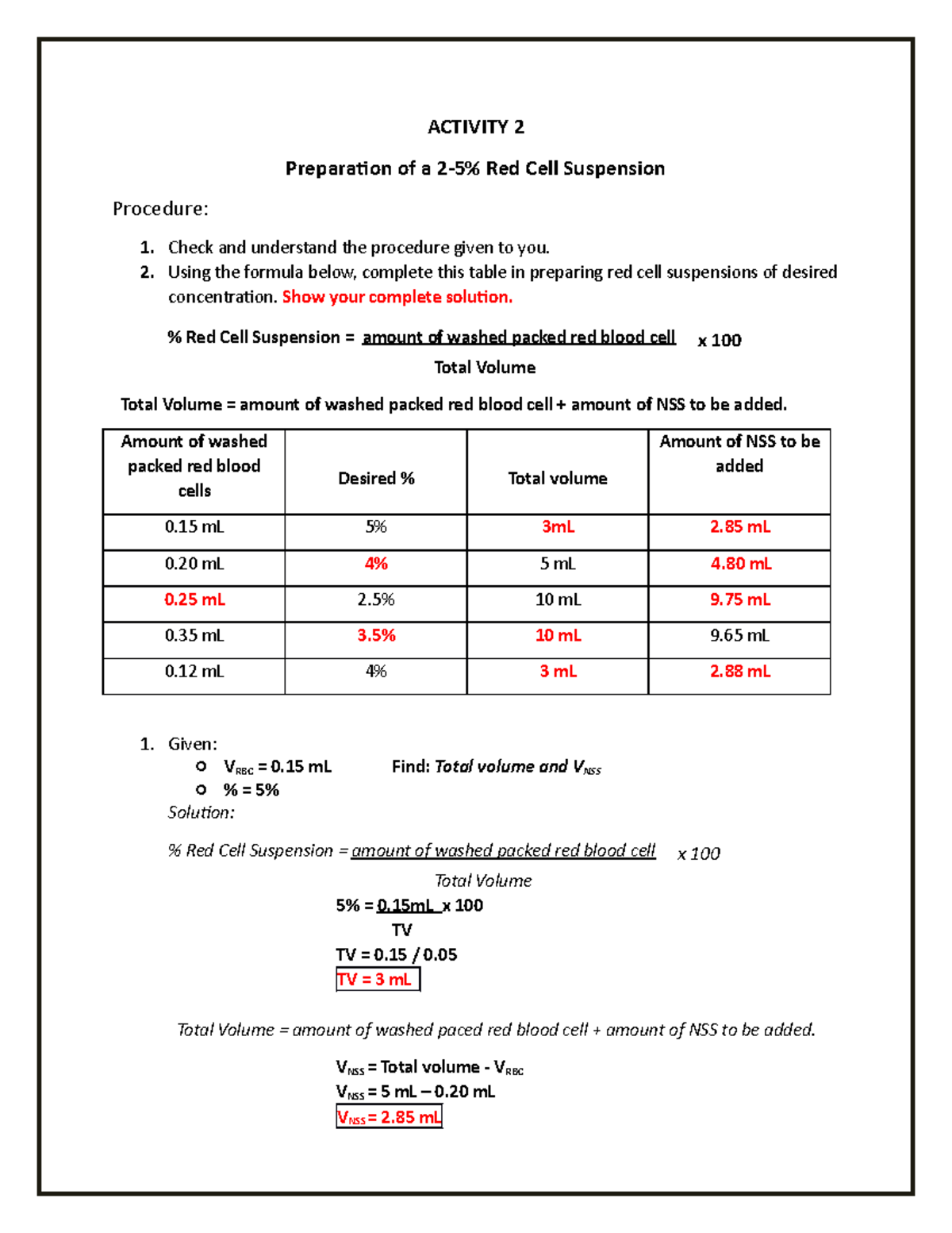 preparation-of-rbc-suspension-ih-activity-2-preparation-of-a-2-5-red