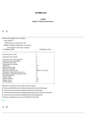 1z0-1105-22 PDF Question