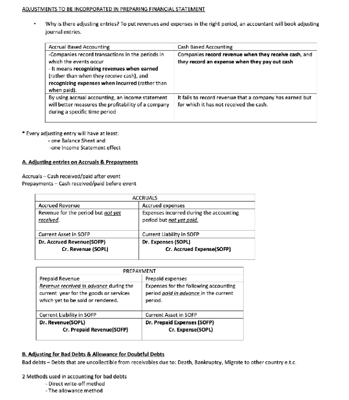 notes acc for free! feel free to download it :) - Account for non ...