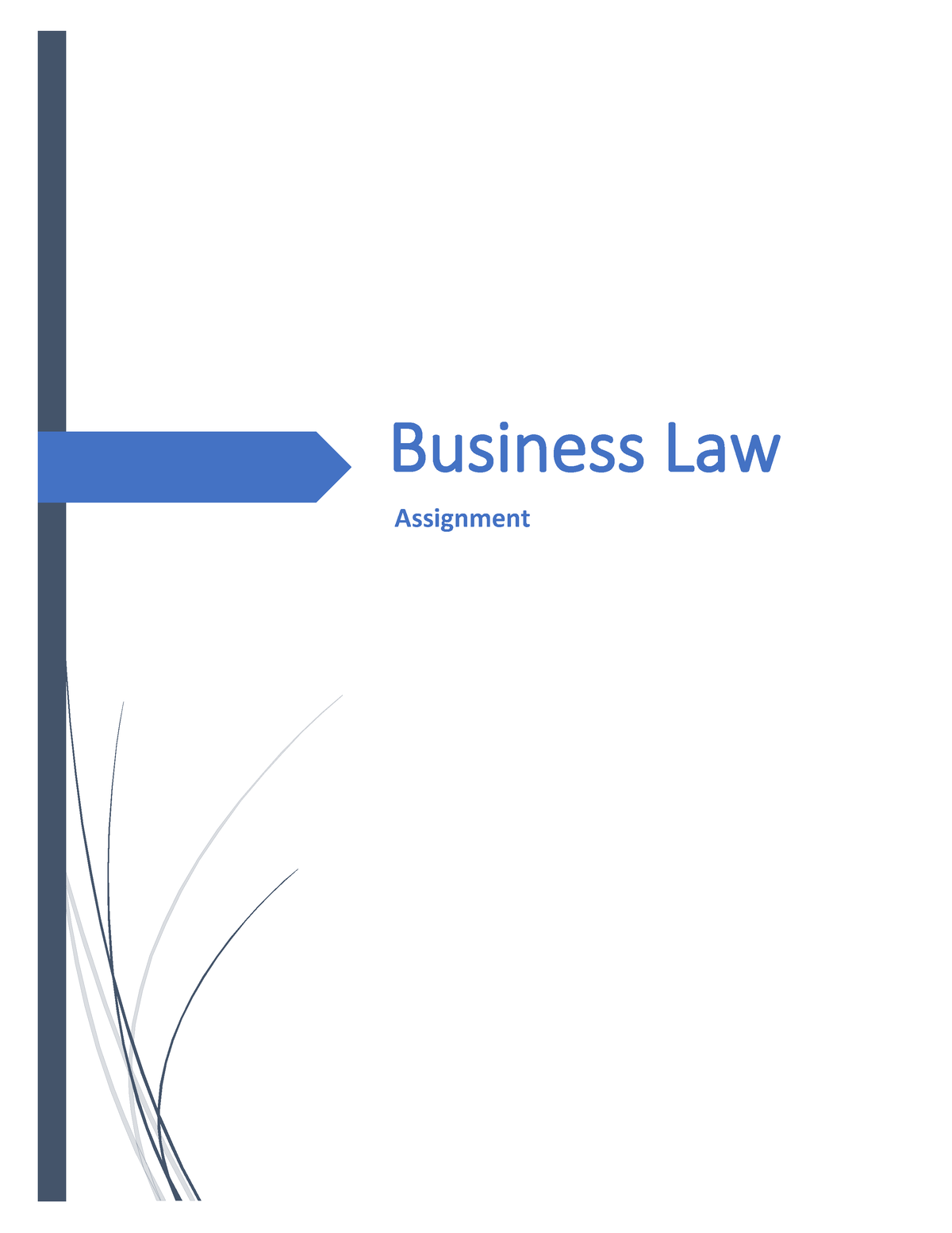 business law assignment hnd