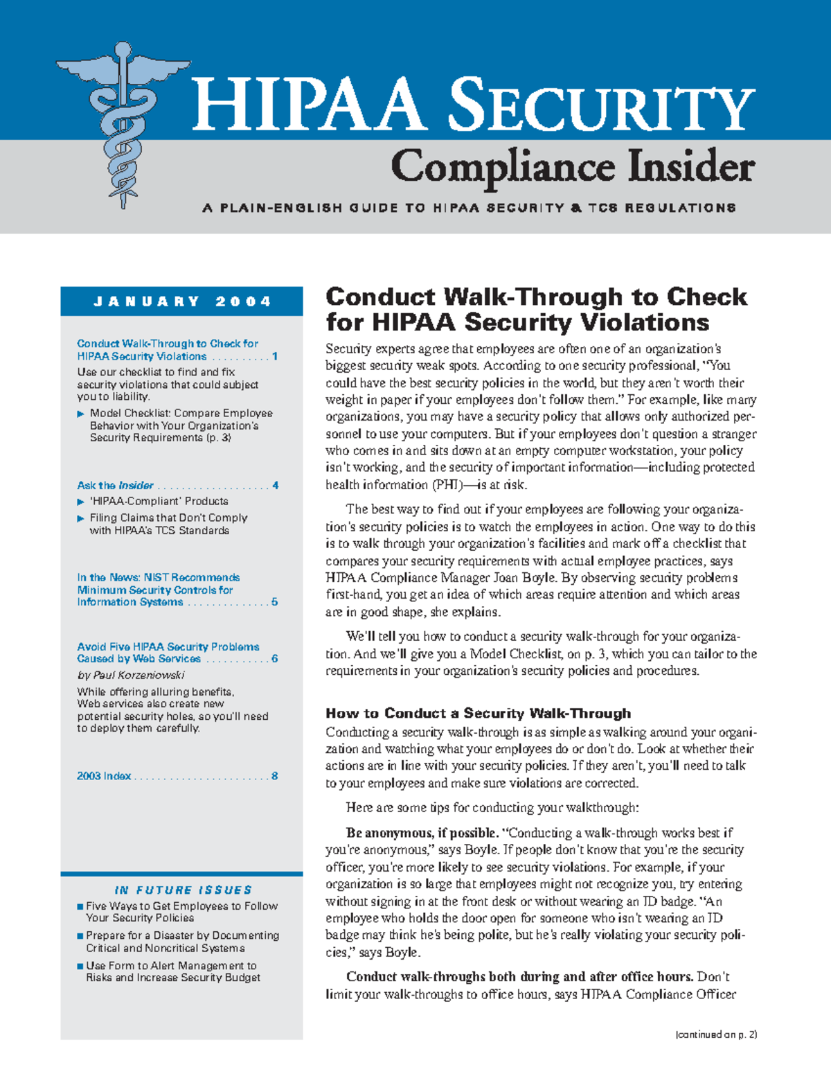 Hcpro Hipaa Walkthrough Audits and Ms and I of course - Conduct Walk ...