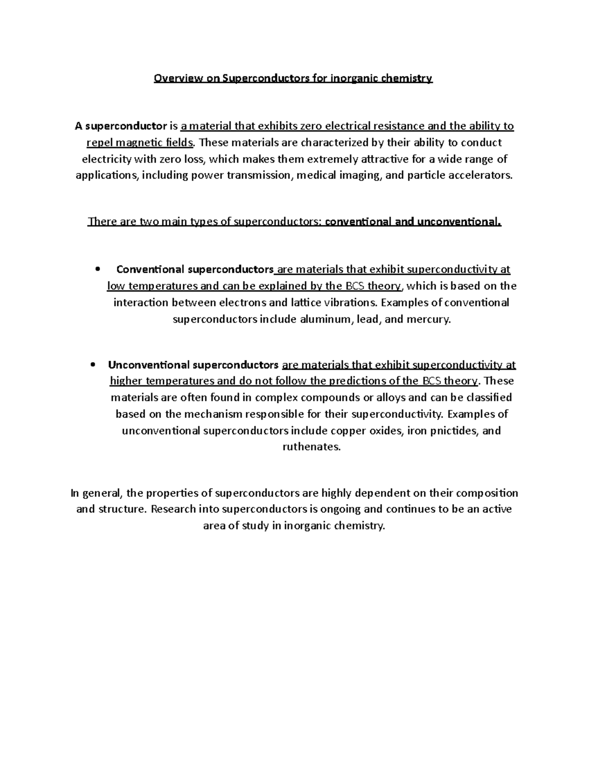 Document 87 (59) - Overview On Superconductors For Inorganic Chemistry ...