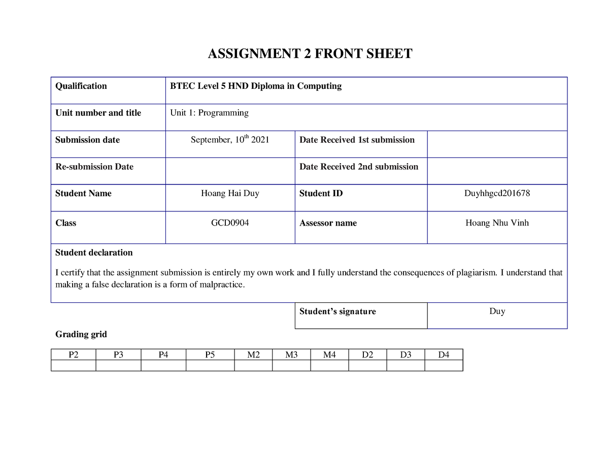 unit 1 assignment 2