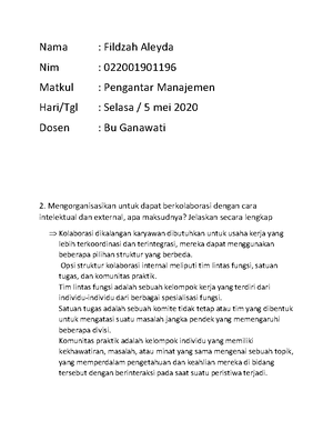 Pengantar Manajemen Jilid 1, Bab 11 - MANAJEMEN PENGANTAR MANAJEMEN BAB ...