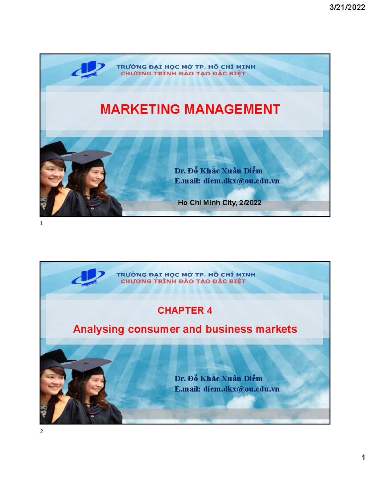 Chapter 4 - Analysing Consumer And Business Markets - MARKETING ...