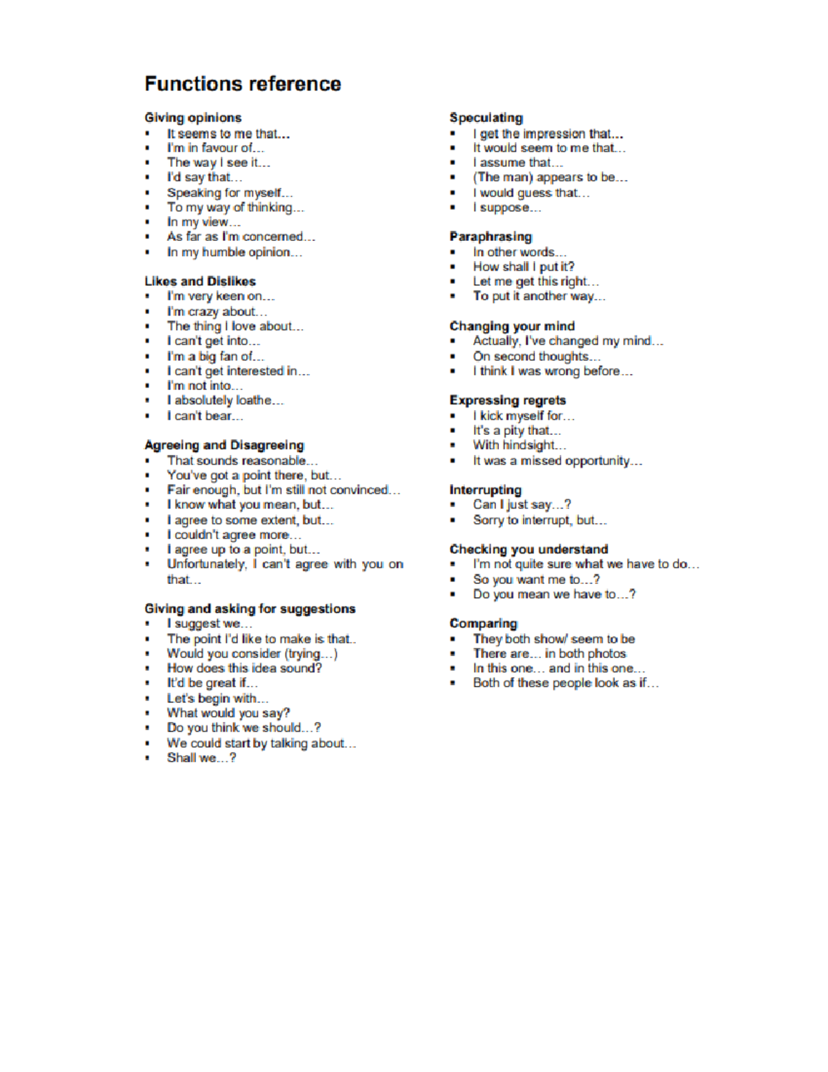 Function Reference coonectores Ingles Studocu