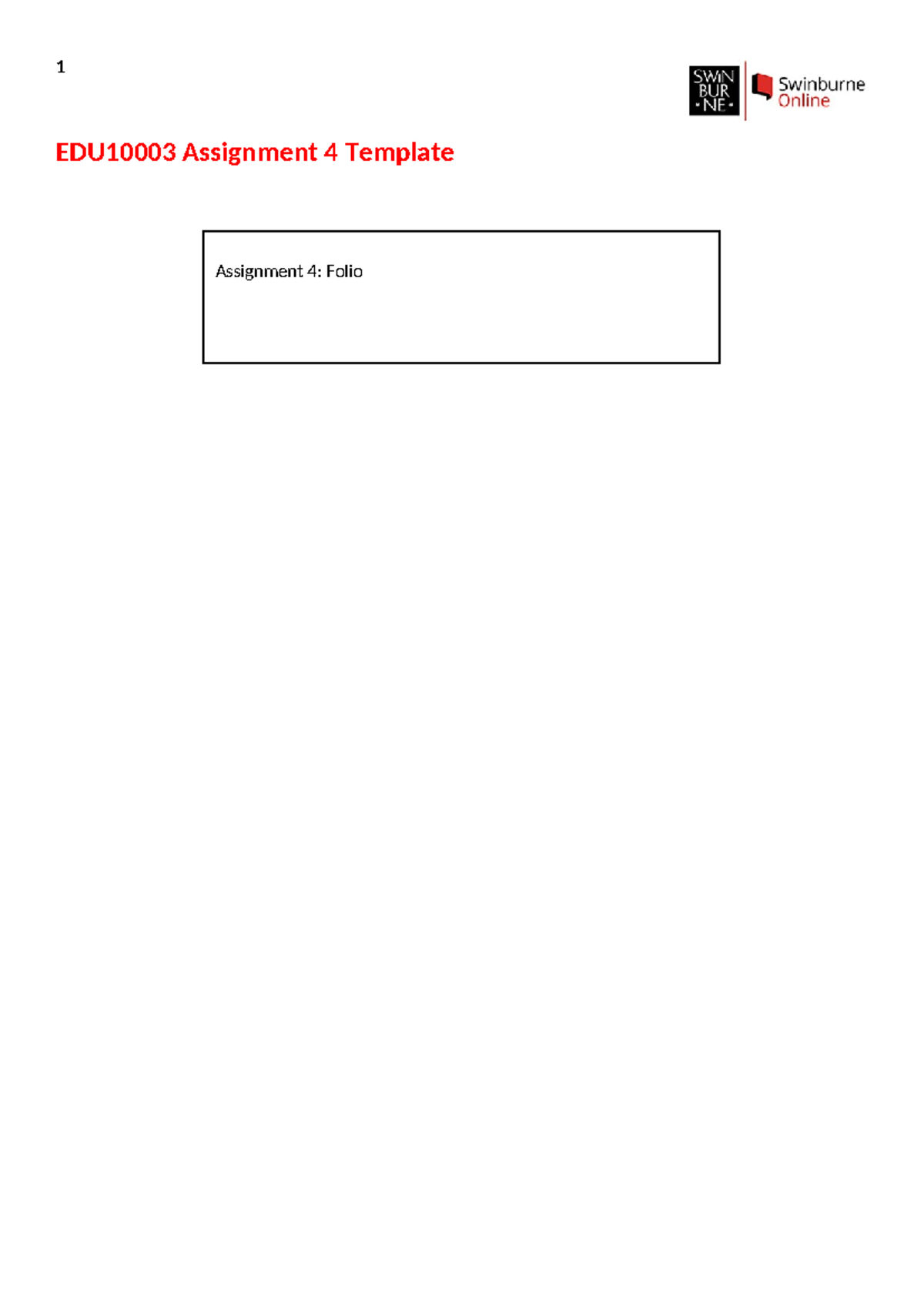 EDU10003 Assignment 4 Template - EDU10003 Assignment 4 Template ...