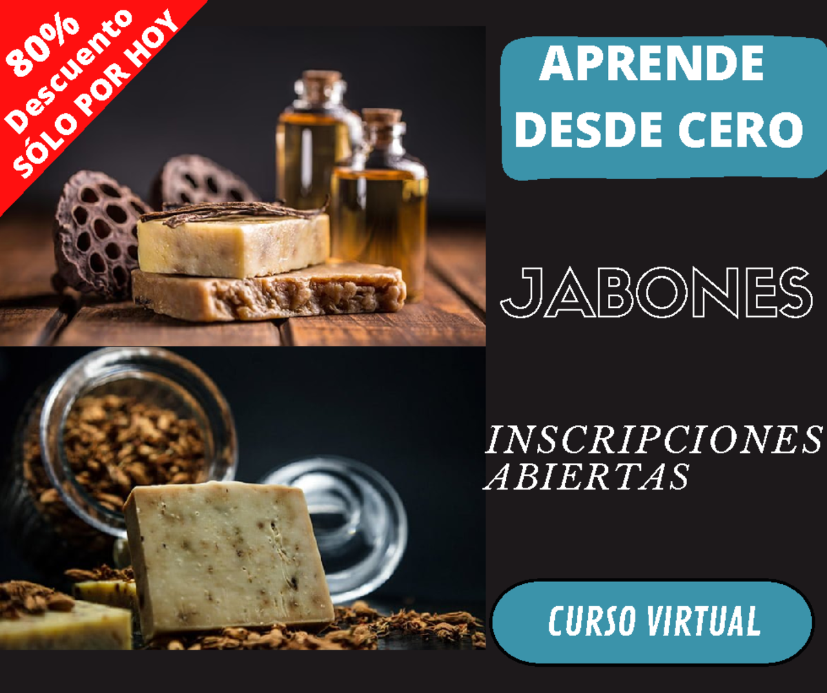 Jabones Artesanales - JGGFG - CURSO VIRTUAL APRENDE DESDE CERO JABONES ...