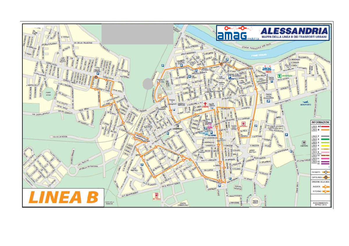 Mappa Linea B IN Vigore DAL 11 09 2023 21 Ingegneria Gestionale Studocu
