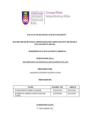 ent530 group assignment case study