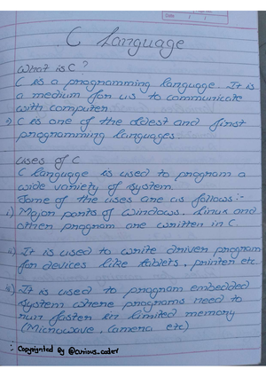 SL Unit 1 - Hdhgsfgh - Programming Language and Scripting Language Both ...