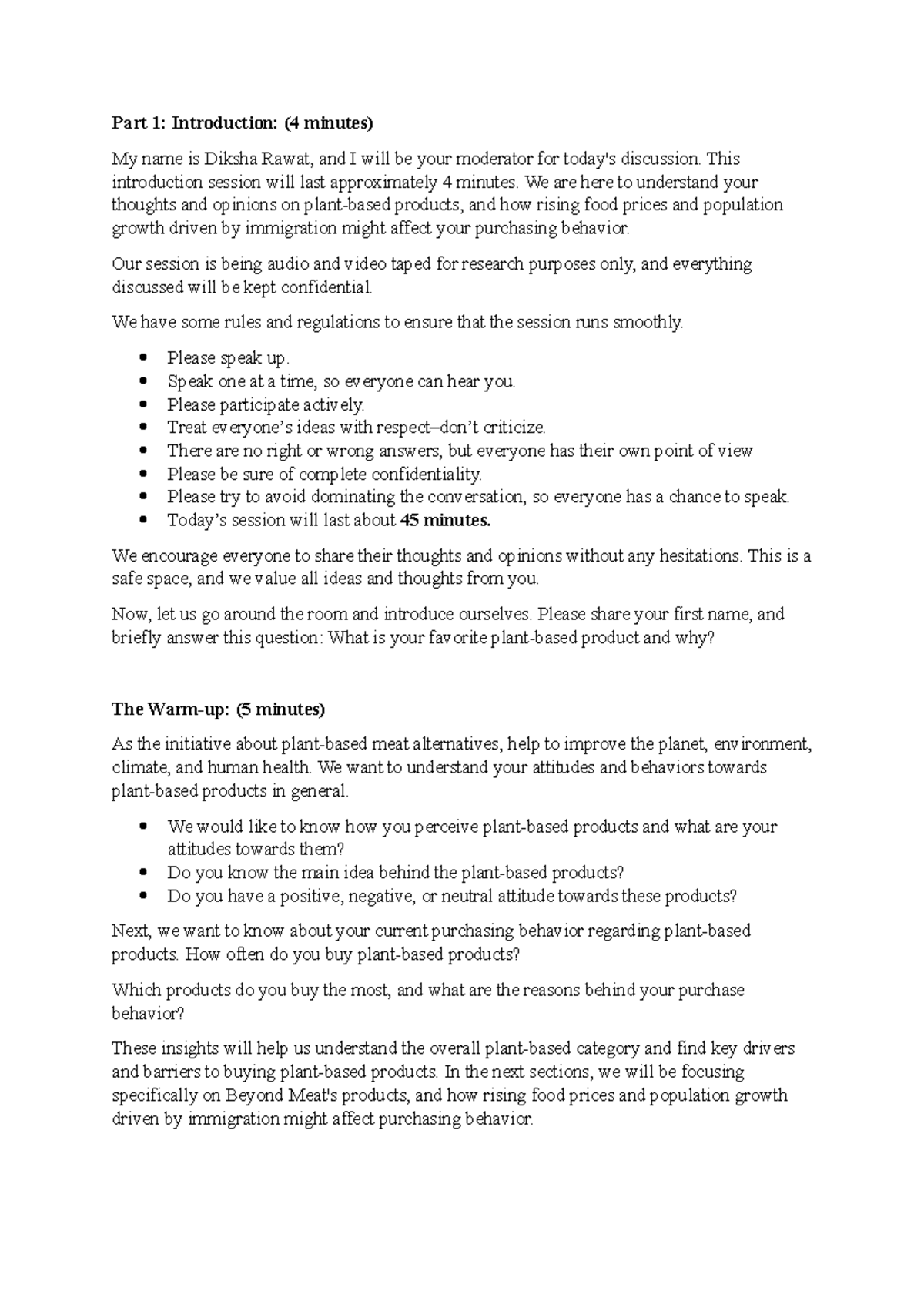 Moderator's Guide-Magnificent Researchers-Diksha Rawat - Part 1 ...