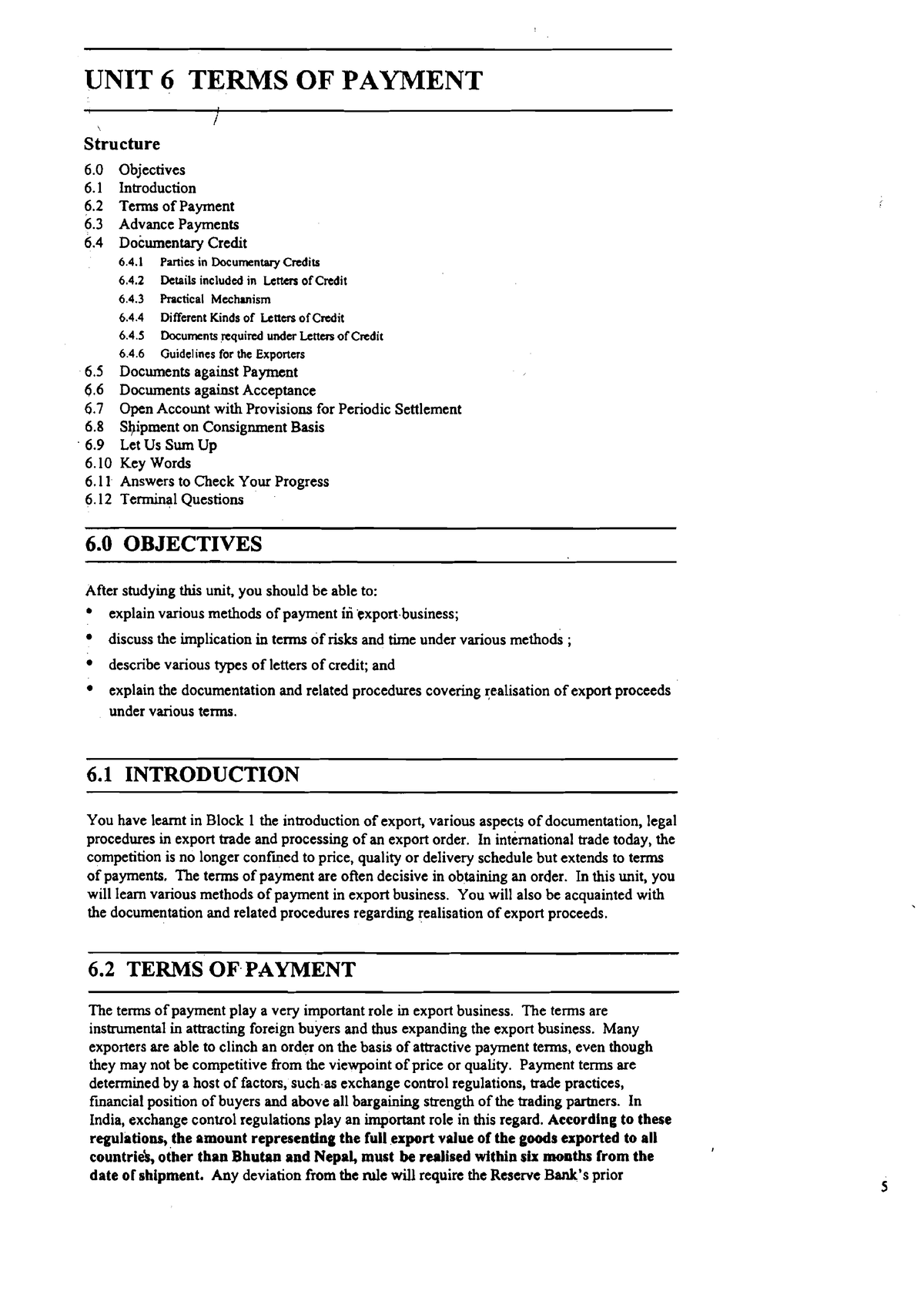 case study on export documentation