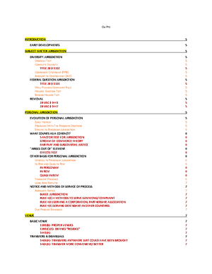 Civ Pro Pleadings Flowchart - Pleadings File Complaint (R. 11) Court ...