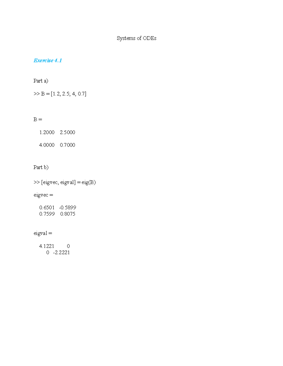 Math Courses Ucsd