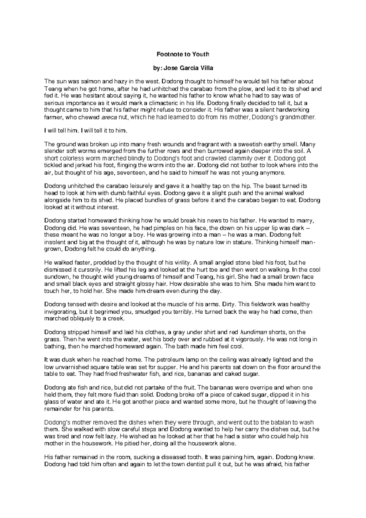 Footnote-to-Youth - Curriculum - Footnote to Youth by: Jose Garcia ...