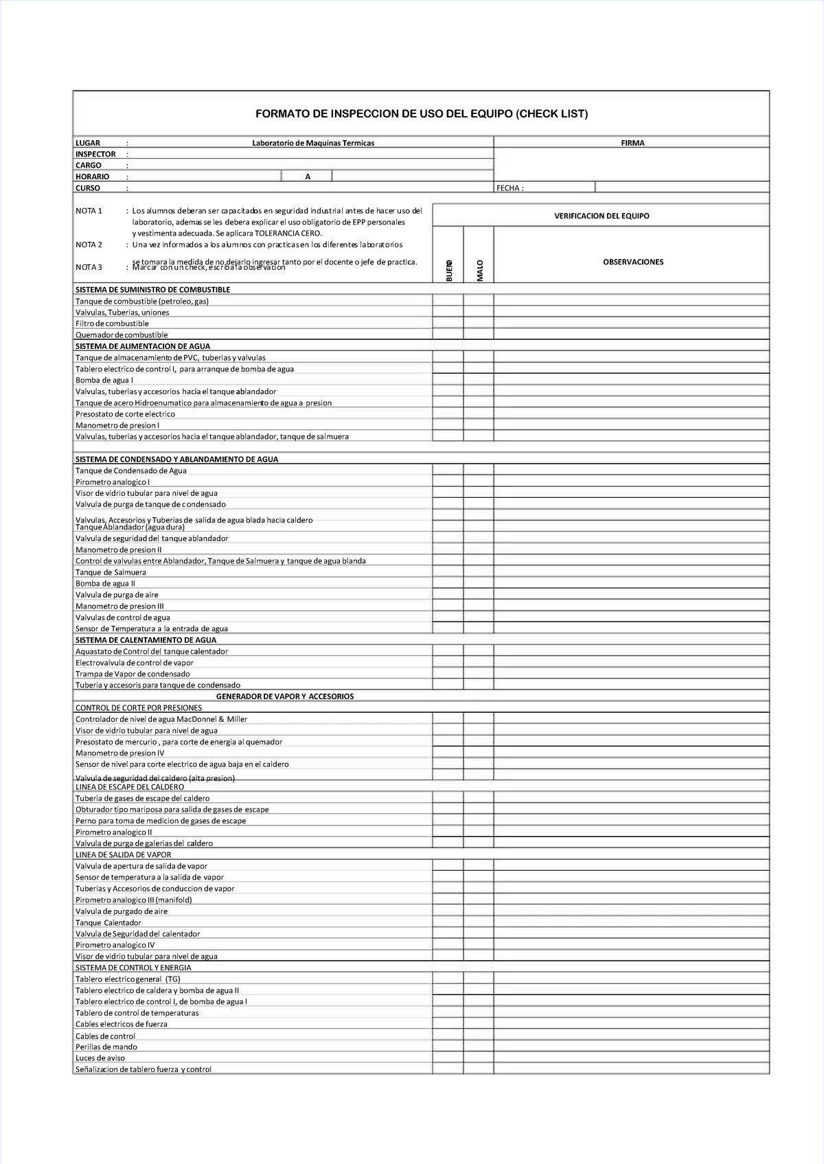 Pdf-checklist-caldera compress - LUGARLUGAR :: INSPECTORINSPECTOR ...