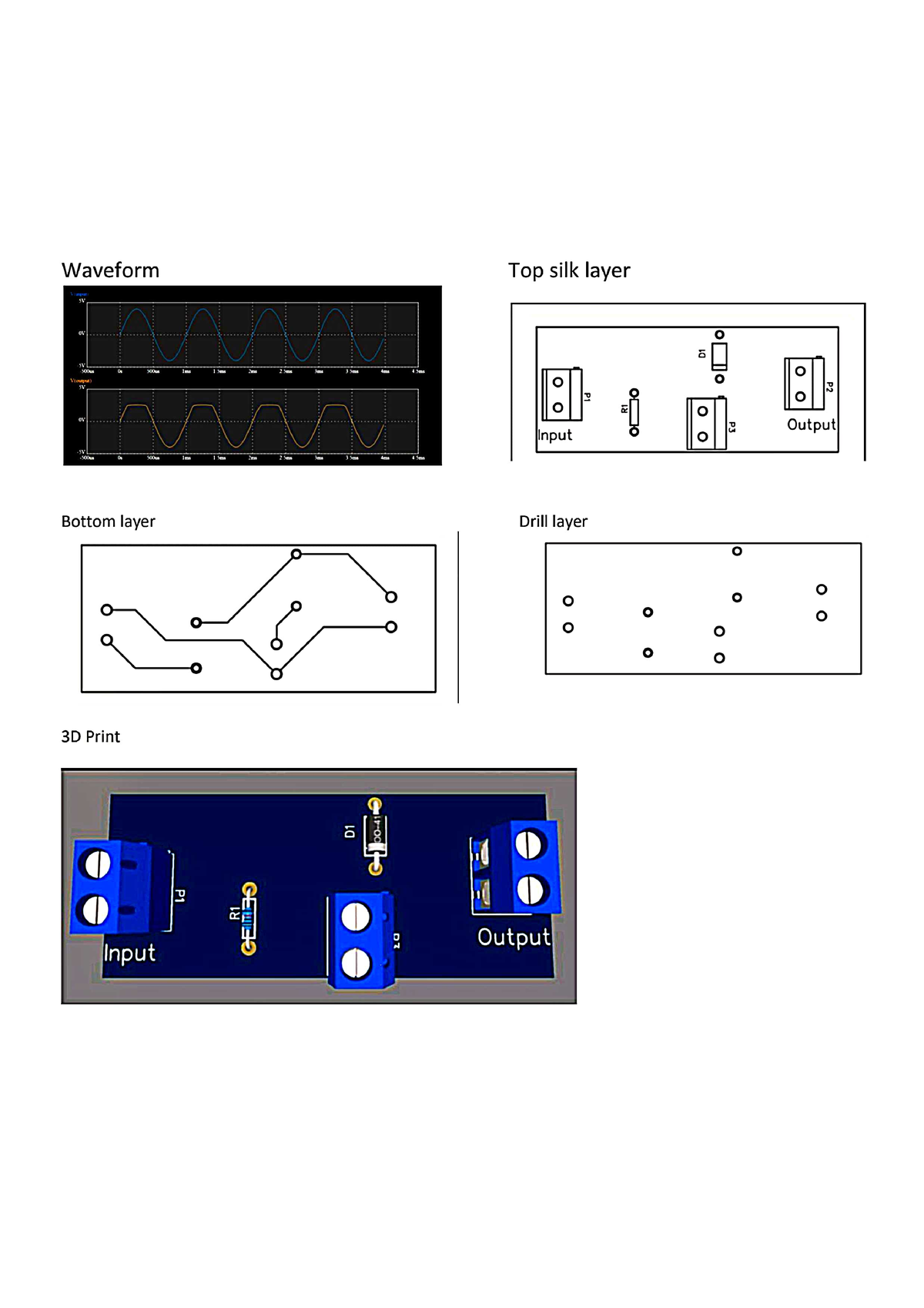 Exp 8 Print - LAB PCB - Electronics System And PCB Design - ABC ABC D D ...