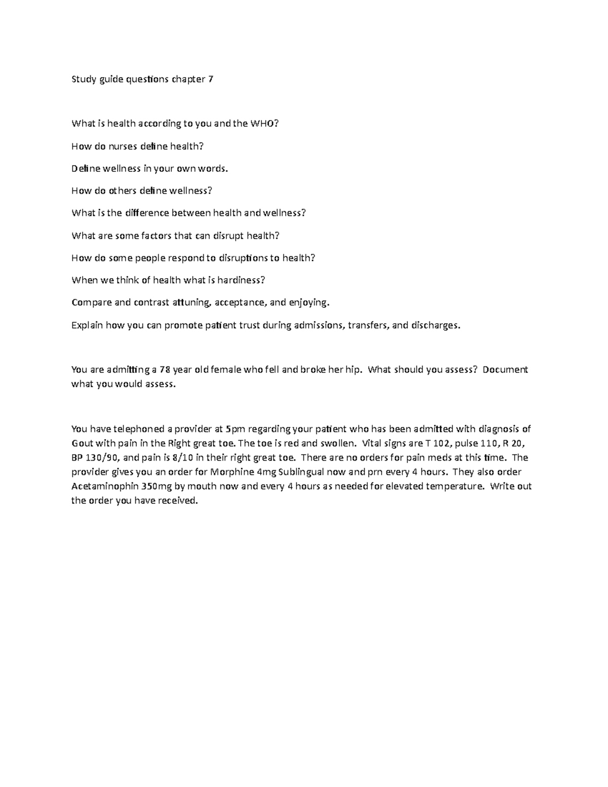 Study+guide+questions+chapter+7 - Study guide questions chapter 7 What ...