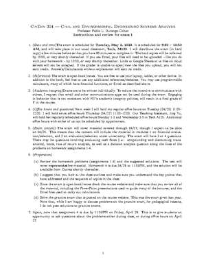 Hw3 - Homework - CivEnv 304 – Civil and Environmental Engineering ...