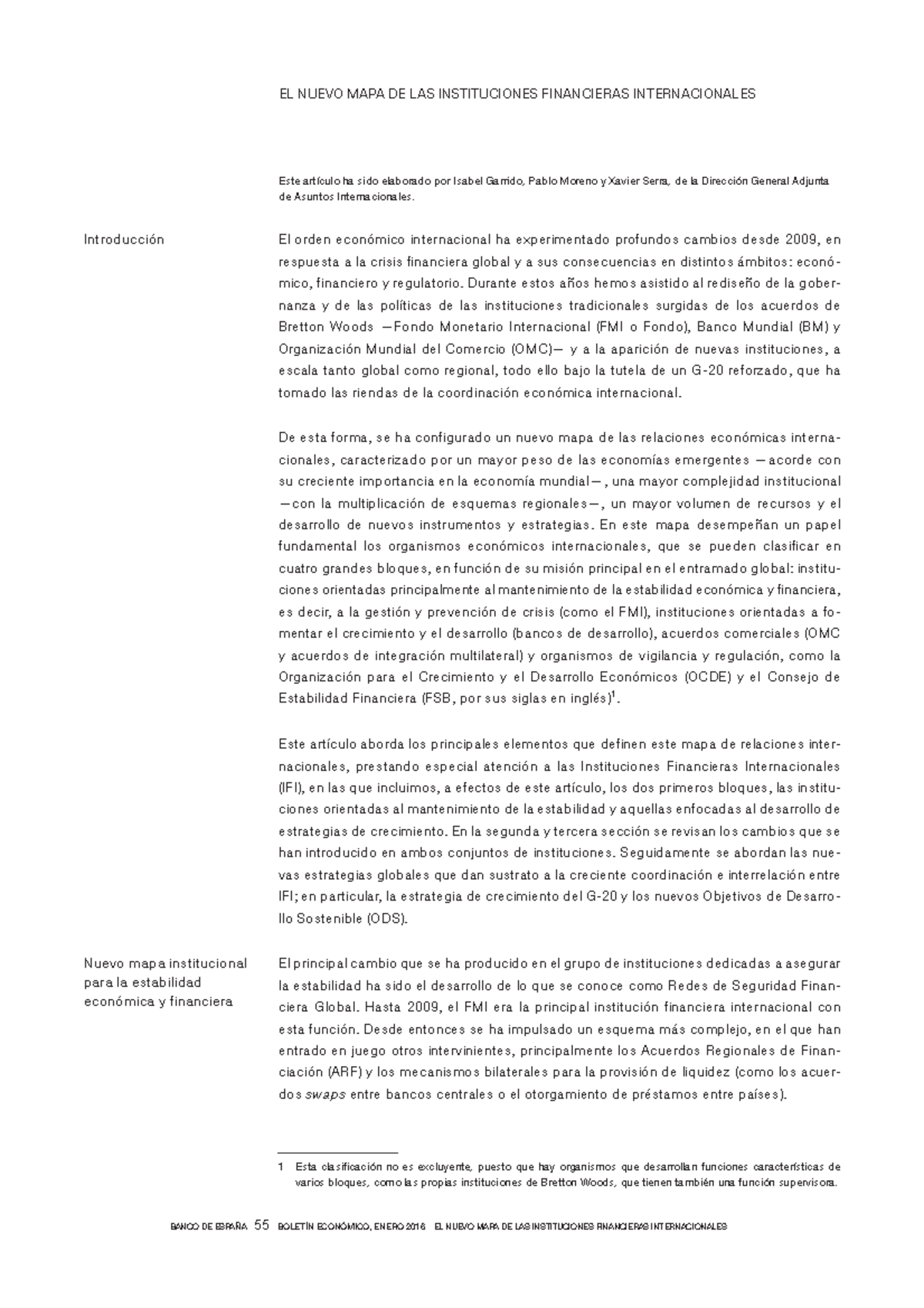 Nuevo Mapa IFI - mapa de practicas - EL NUEVO MAPA DE LAS INSTITUCIONES ...