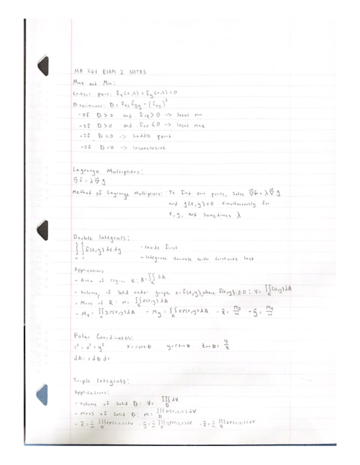 Ma261 Past Exams - p3t94wm