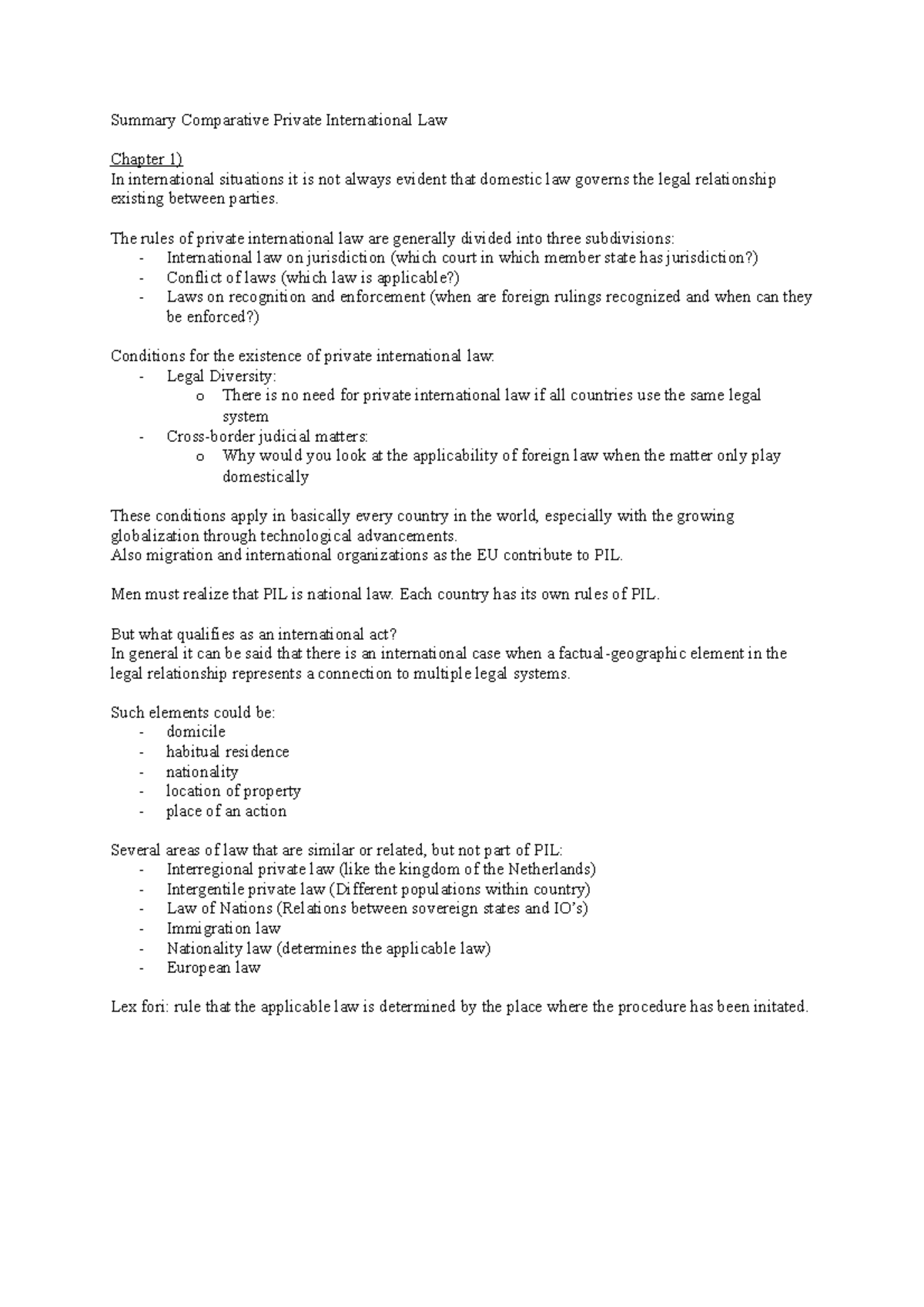 summary-comparative-private-international-law-the-rules-of-private