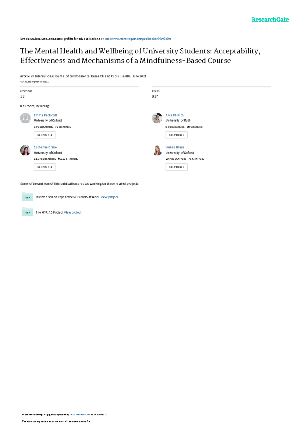 Studentpaper - See discussions, stats, and author profiles for this ...