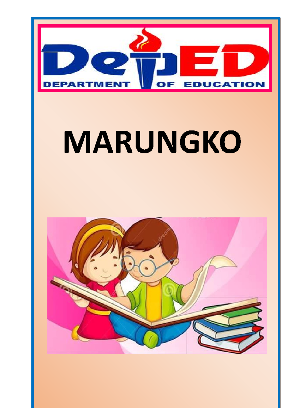 Marungko Reading Materials For Grade 1 Marungko Aralin 1 Mm M M M Aralin 2 S S S Aralin 3 Aa