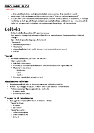 Fisiologia Apparato Digerente - PPT 9 Struttura Generale Della Parete ...