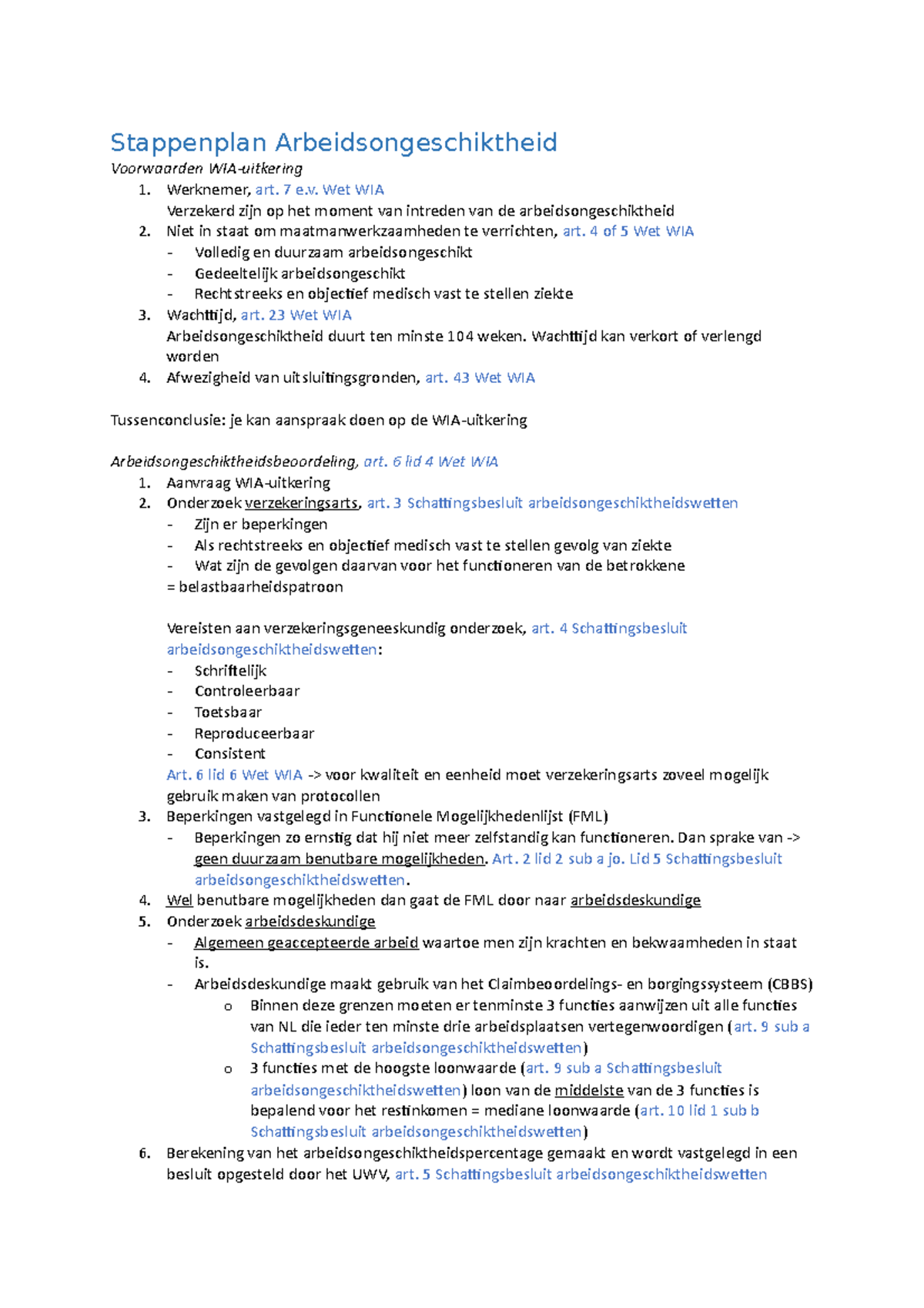 Stappenplan Arbeidsongeschiktheid - Stappenplan Arbeidsongeschiktheid ...