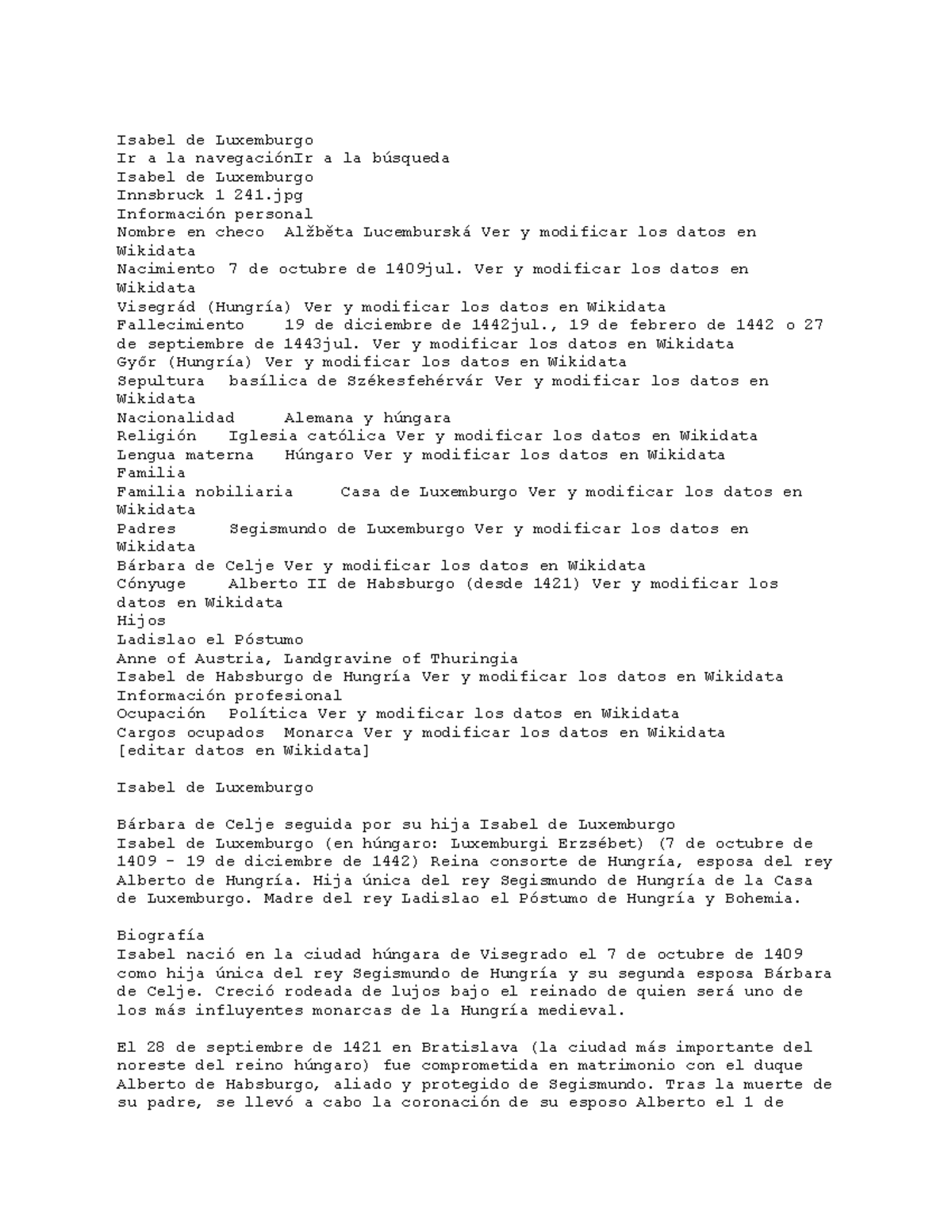 Isabeldeluxemburgo Isabel de Luxemburgo Ir a la navegaciónIr a la