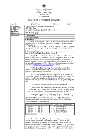 Q2 Module 1 day1 - DAILY LESSON PLAN - Republic of the Philippines ...