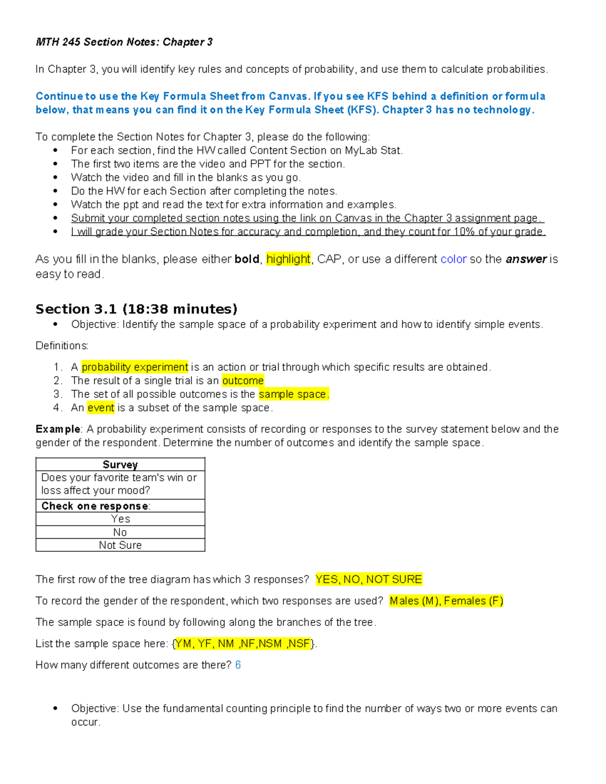 Chapter 3 Section Notes PN - MTH 245 Section Notes: Chapter 3 In ...