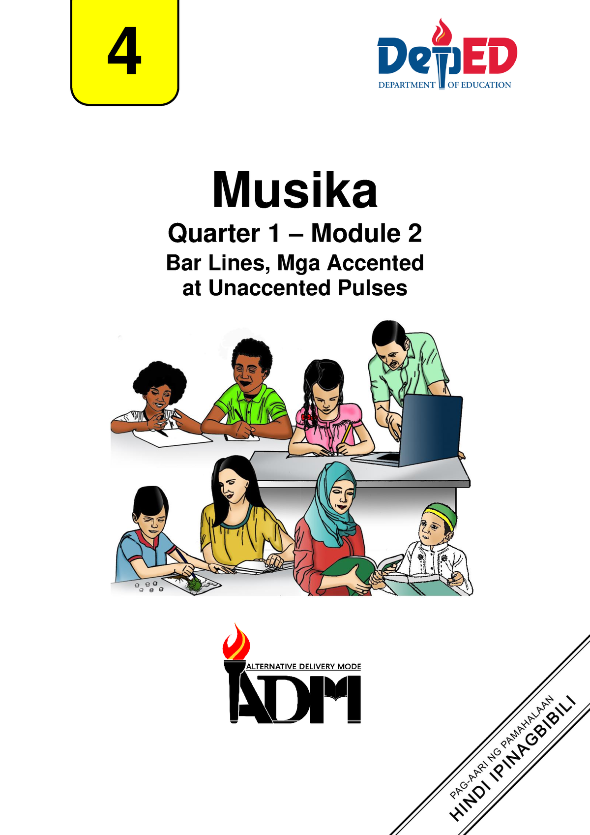 Music 4 Q1 Module 2 - None - Musika Quarter 1 – Module 2 Bar Lines, Mga ...