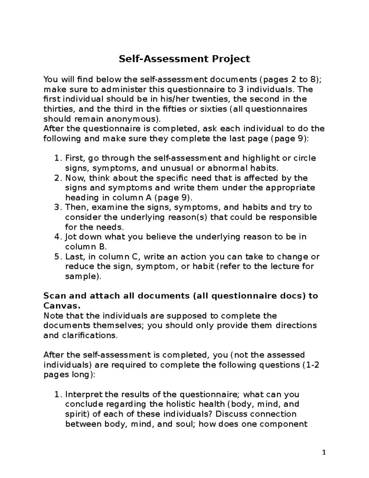 self-assessment-project-the-first-individual-should-be-in-his-her