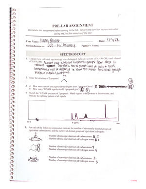 Ochem Lab Report 1 - Dibenzalacetone Synthesis Through A Claisen ...