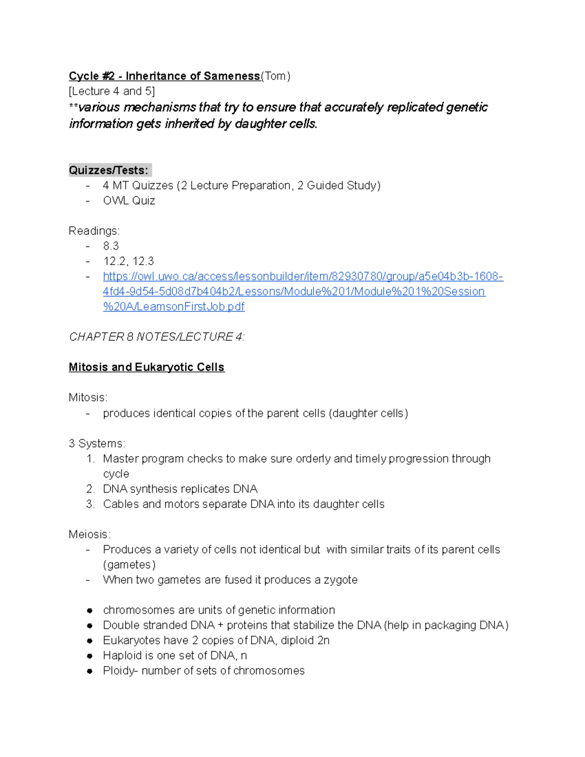 Cycle #2 - Inheritance of Sameness learning outcomes - Cycle #2 ...