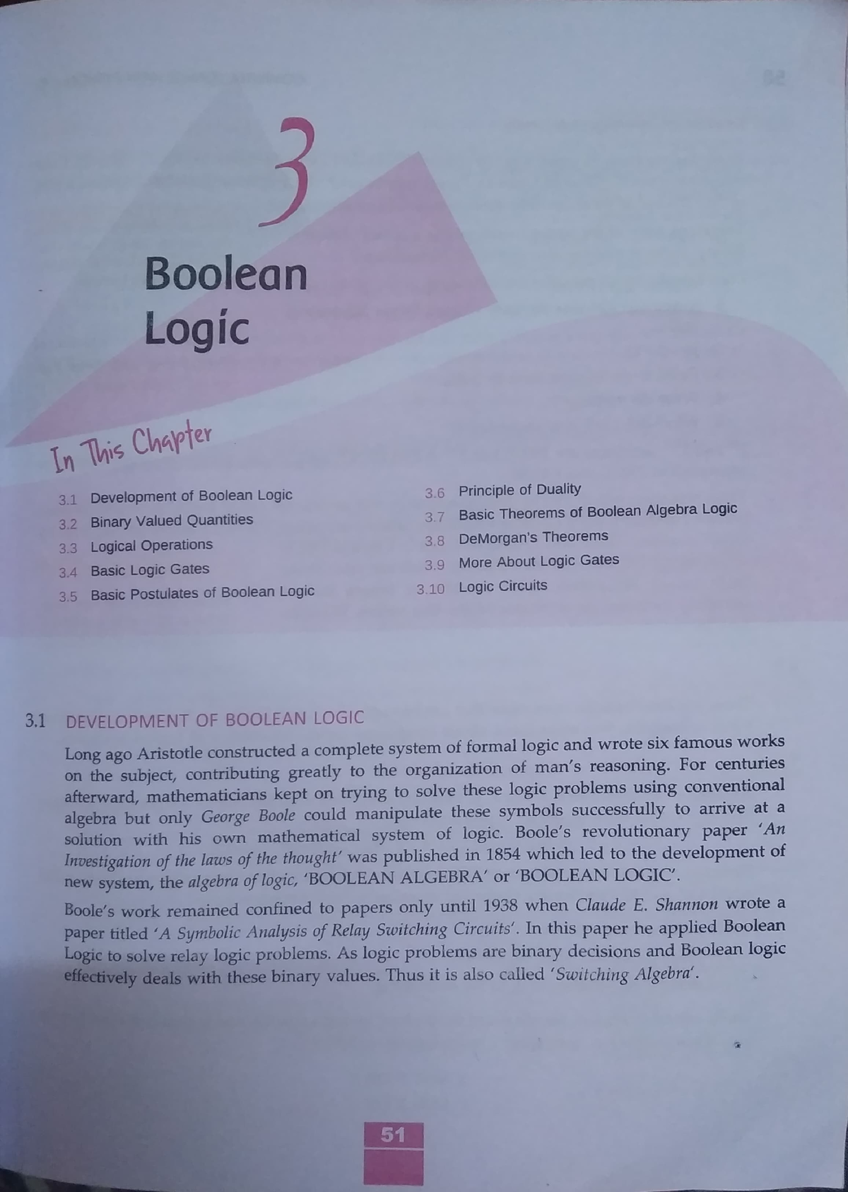 boolean logic class 11 assignment