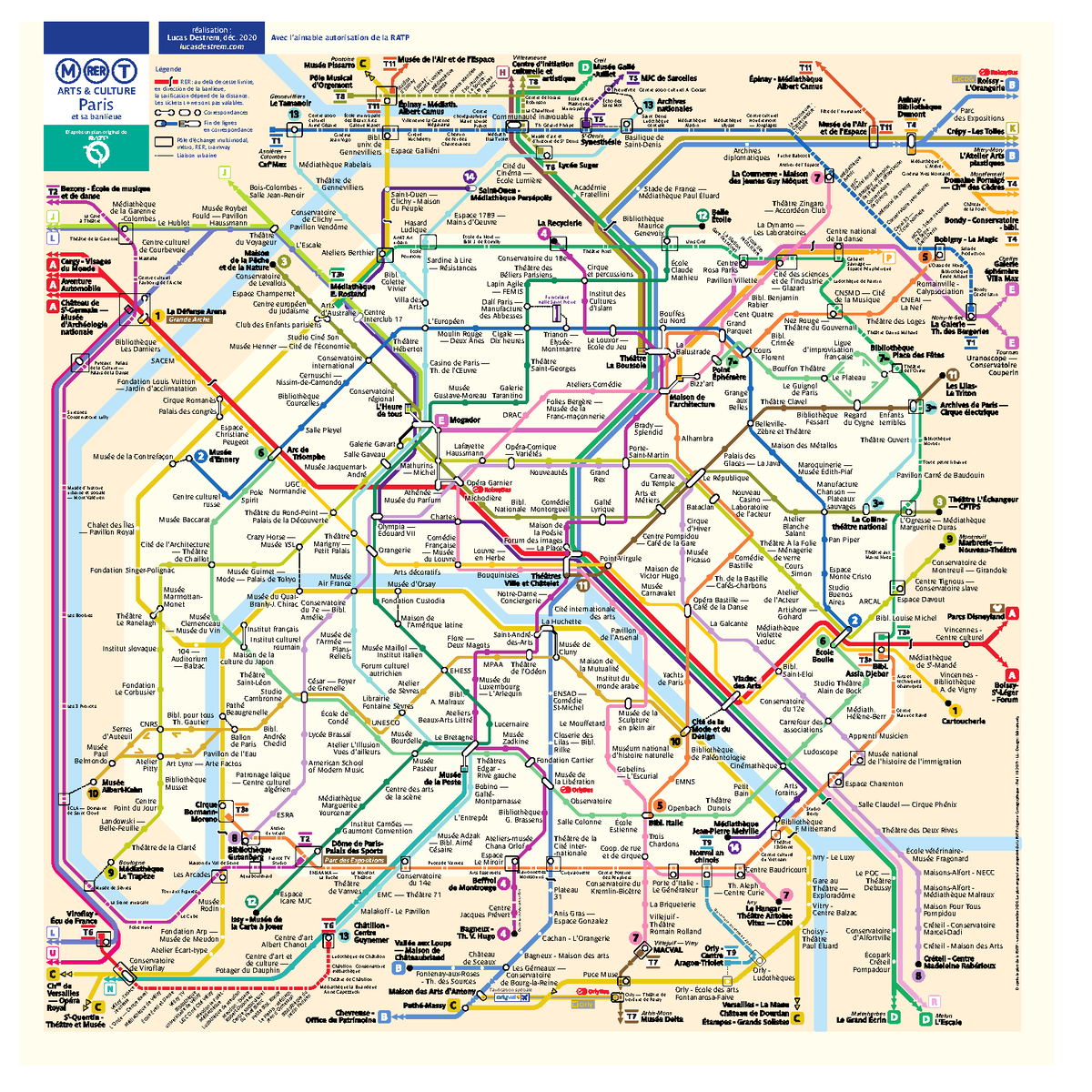 Plan-metro-2601 - Test 1 - Paris Tarification spéciale Centre Rosa ...