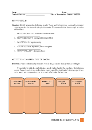 Module 1 - None - Applied Economics - Studocu