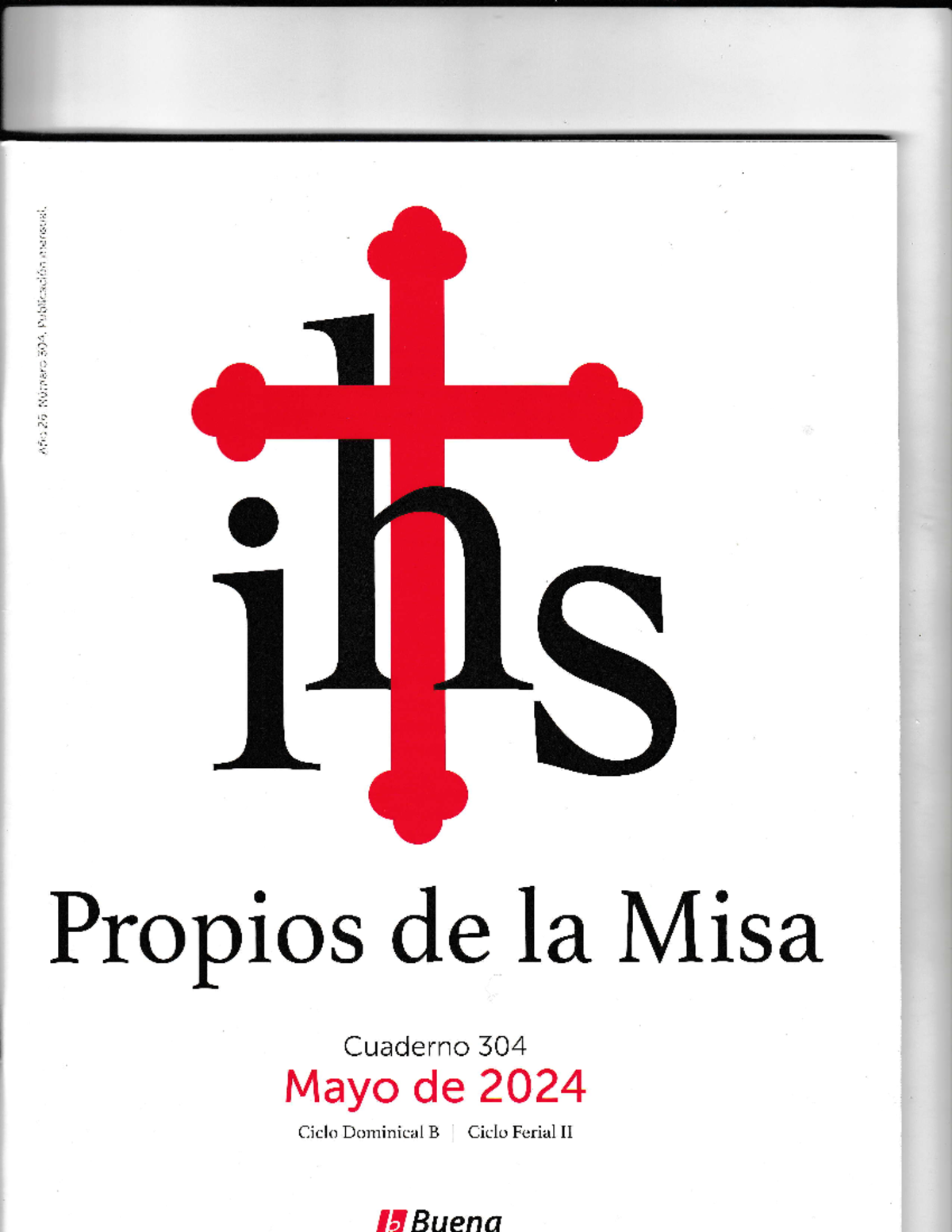 Propio de la misa mayo 2024 Propios de la Misa Cuaderno 304 Mayo de