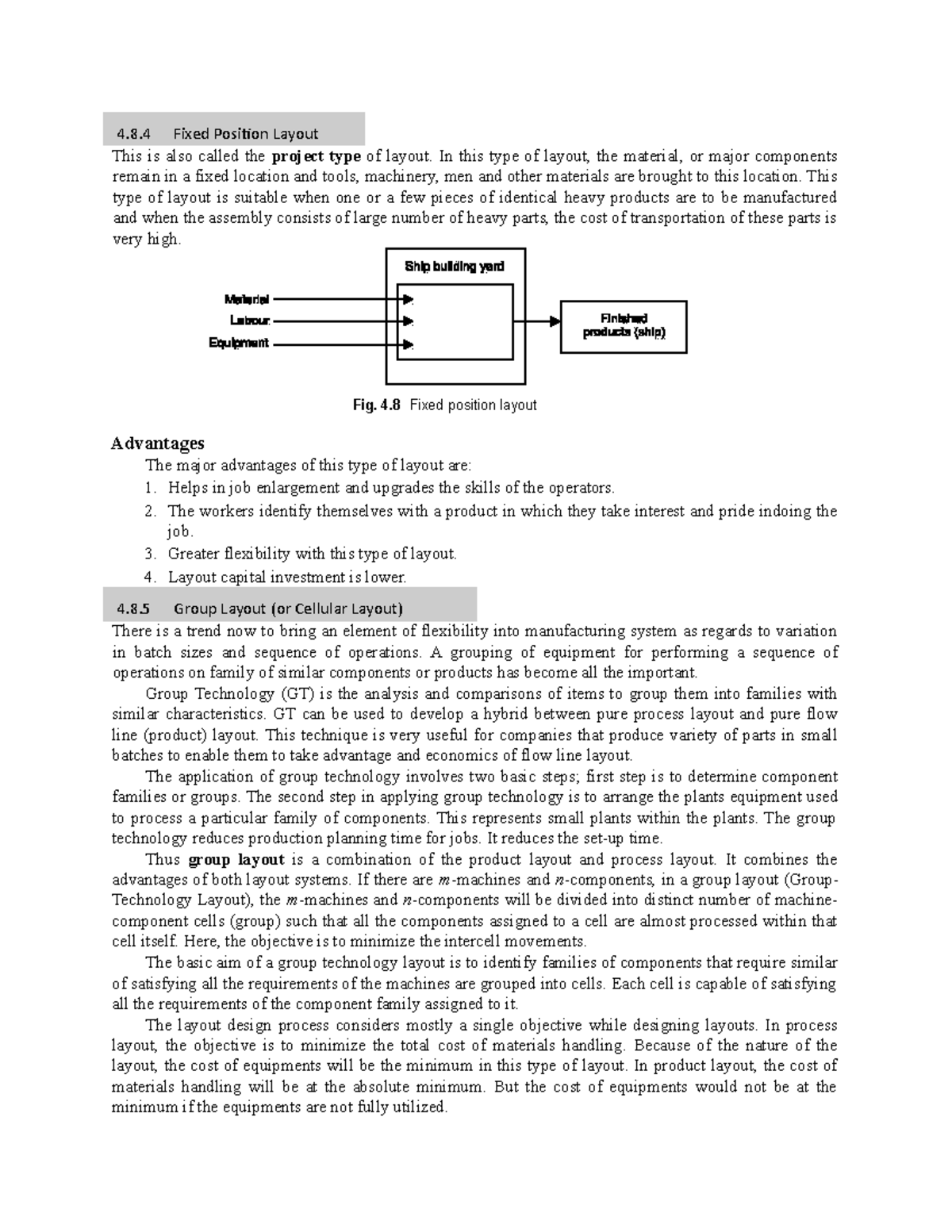 Fixed Position Layout 4 8 Fixed Position Layout This Is Also Called 