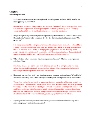 Chapter 3 Review Questions - Done - 1 Chapter 3 Review Questions What ...