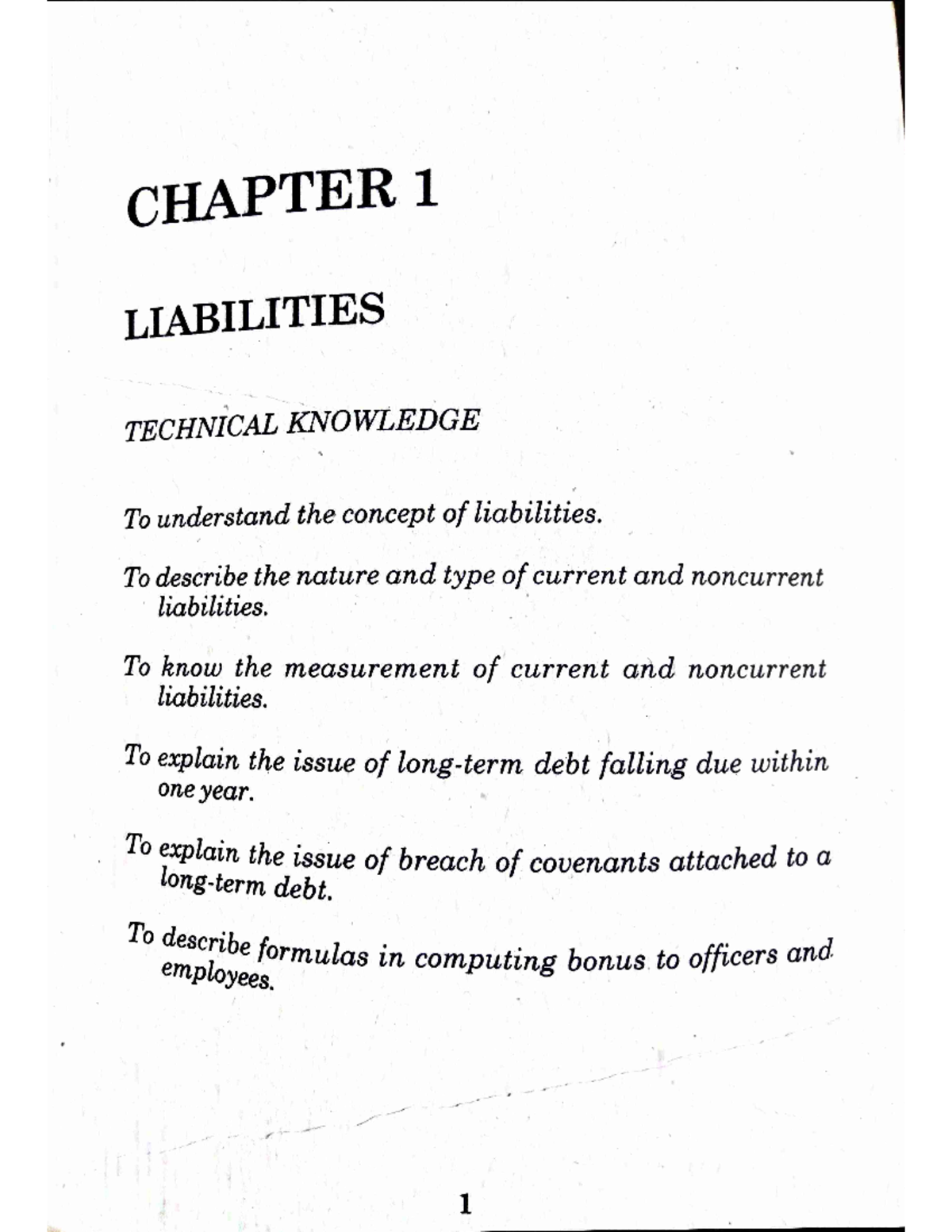 C1 Liabilities - It is for lesson chapter 1 in Intermidite accounting 2 ...