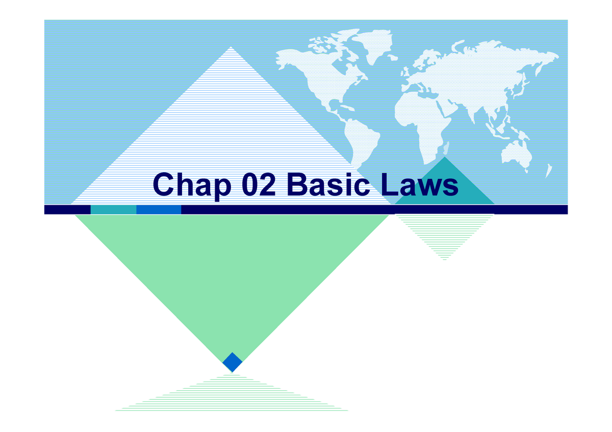 Chap 02 Basic Laws - Lecture Notes 1-17 - Outline Introduction Ohm’s ...