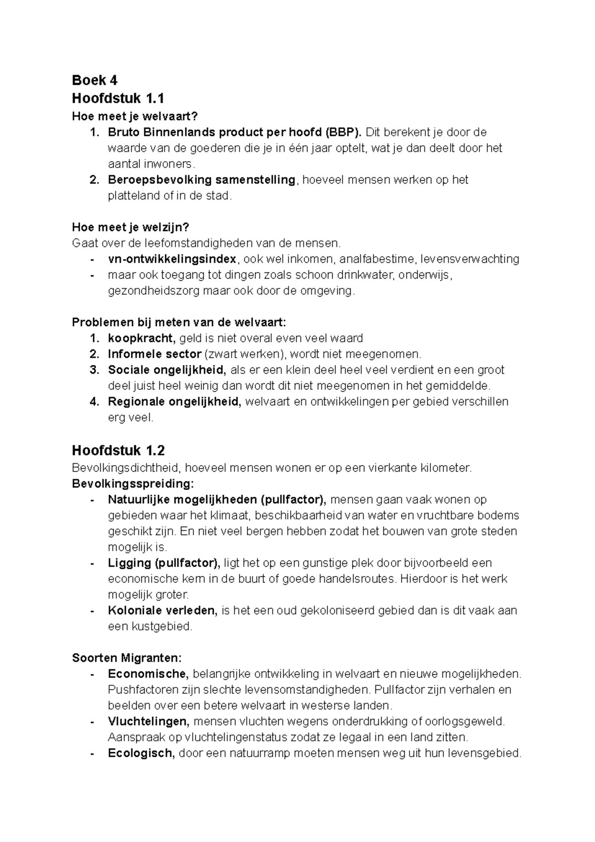 CE Aardrijkskunde - Een Samenvatting Van Alle Examenstof Voor De ...